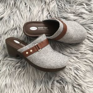 Dr Scholls grey Platforms